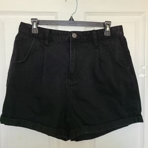 YMI Dream Mom Shorts Black Sz 11
